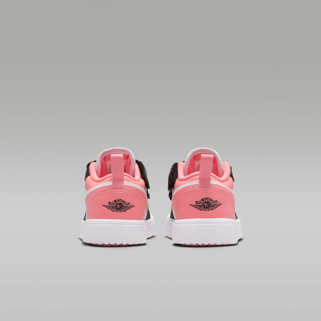 Jordan 1 Low Alt Little Kids' Shoes - Black/White/Pink Gaze