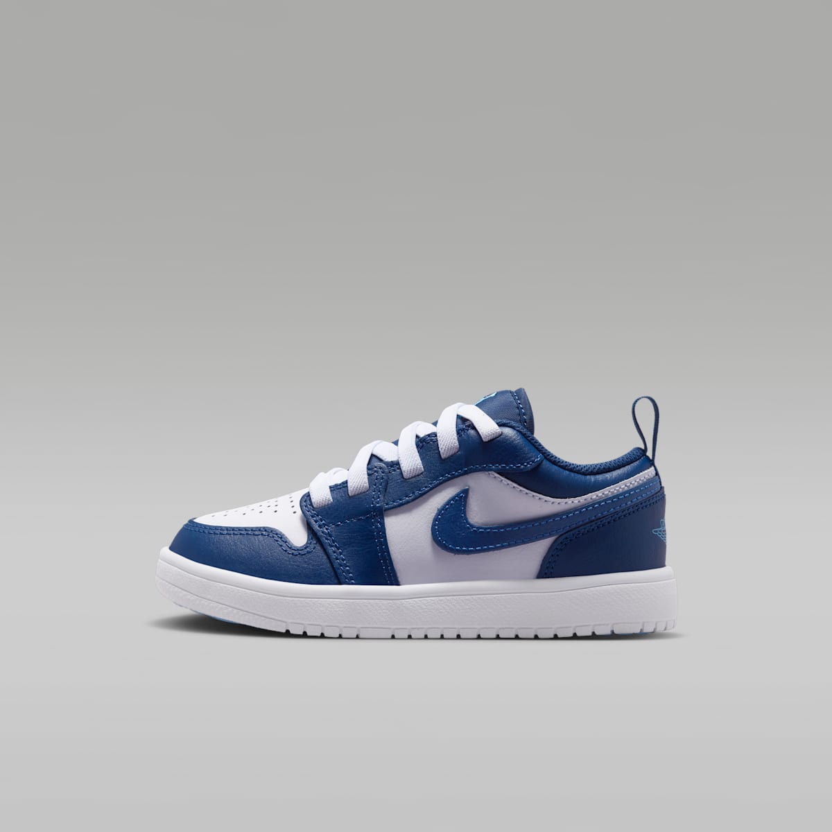 Jordan 1 Low Alt Little Kids' Shoes - Midnight Navy/White/University Blue - Image 1