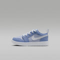 Jordan 1 Low Alt Little Kids' Shoes - Aluminum/White/Hydrogen Blue - Image 1
