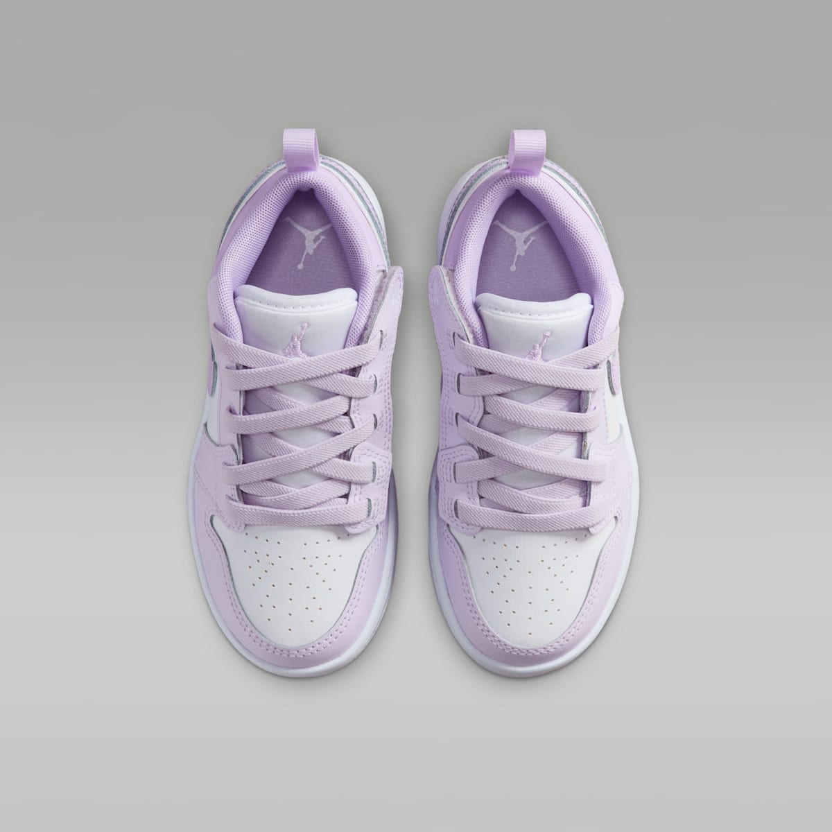 Jordan 1 Low Alt Little Kids' Shoes - Barely Grape/Violet Mist/White - Image 4