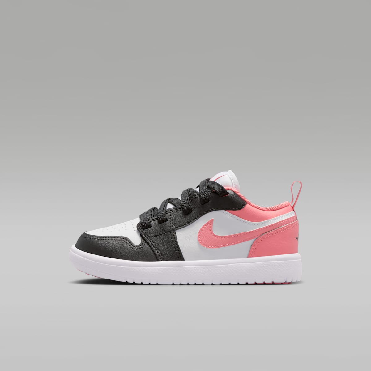 Jordan 1 Low Alt Little Kids' Shoes - Black/White/Pink Gaze