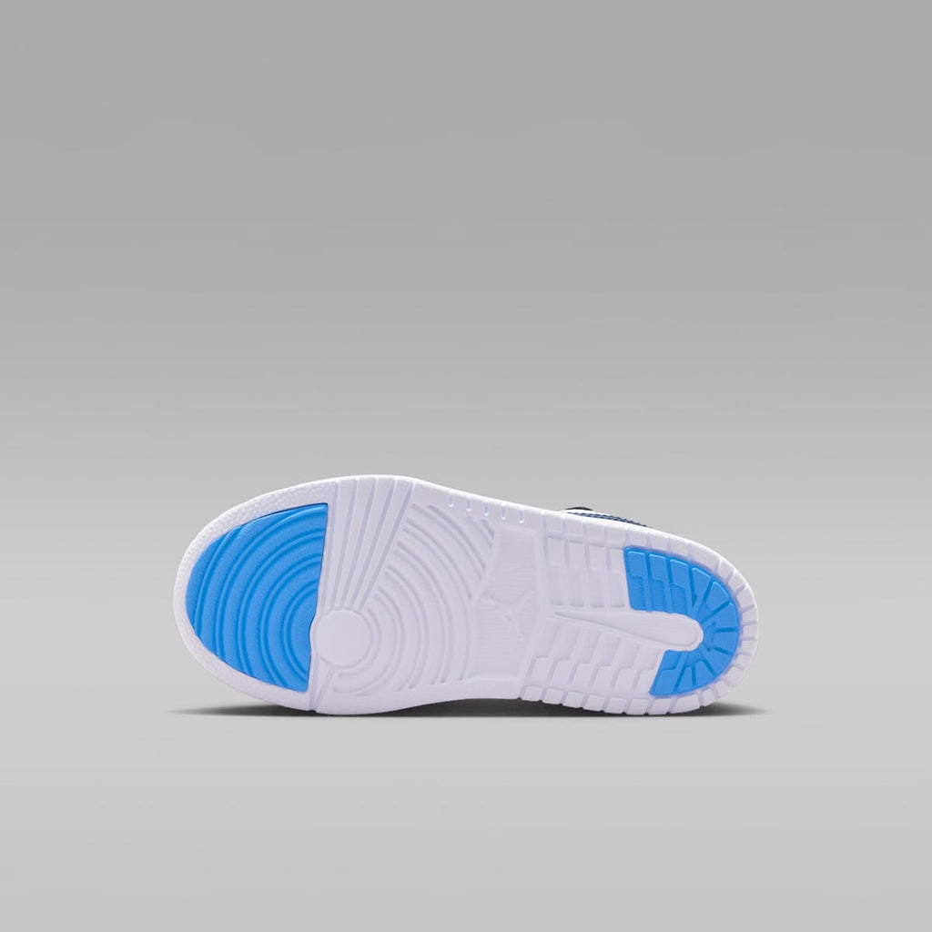 Jordan 1 Low Alt Little Kids' Shoes - Midnight Navy/White/University Blue - Image 2