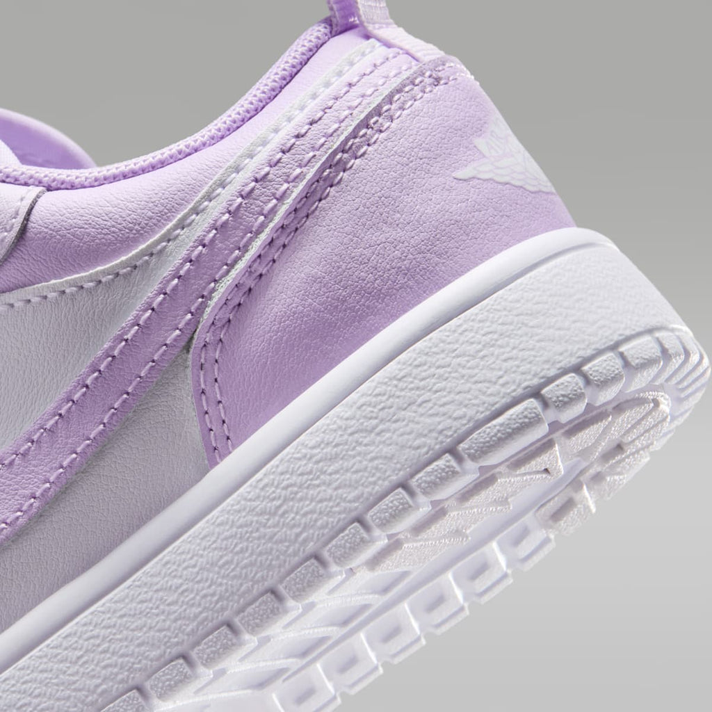 Jordan 1 Low Alt Little Kids' Shoes - Barely Grape/Violet Mist/White - Image 8