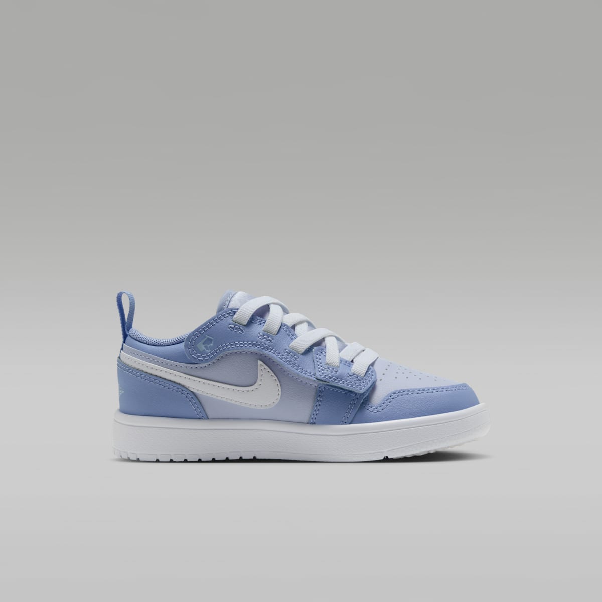 Jordan 1 Low Alt Little Kids' Shoes - Aluminum/White/Hydrogen Blue - Image 3