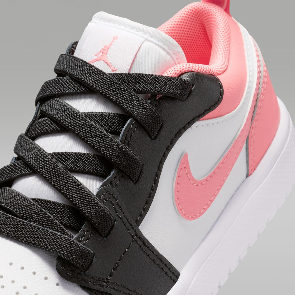 Jordan 1 Low Alt Little Kids' Shoes - Black/White/Pink Gaze