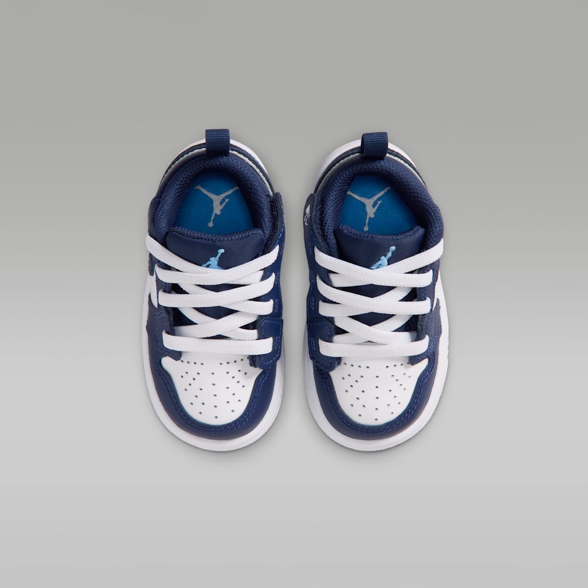 Jordan 1 Low Alt Baby/Toddler Shoes - Midnight Navy/White/University Blue - Image 4