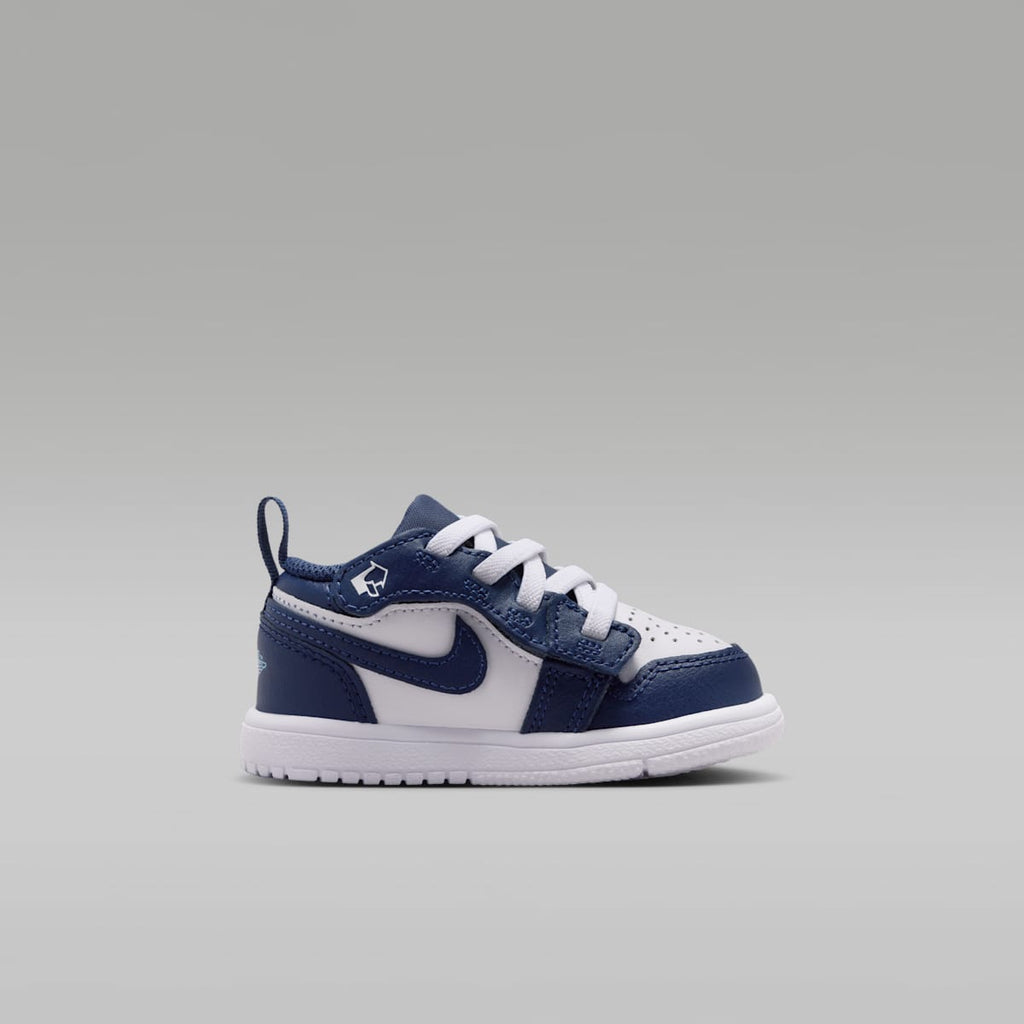 Jordan 1 Low Alt Baby/Toddler Shoes - Midnight Navy/White/University Blue - Image 3