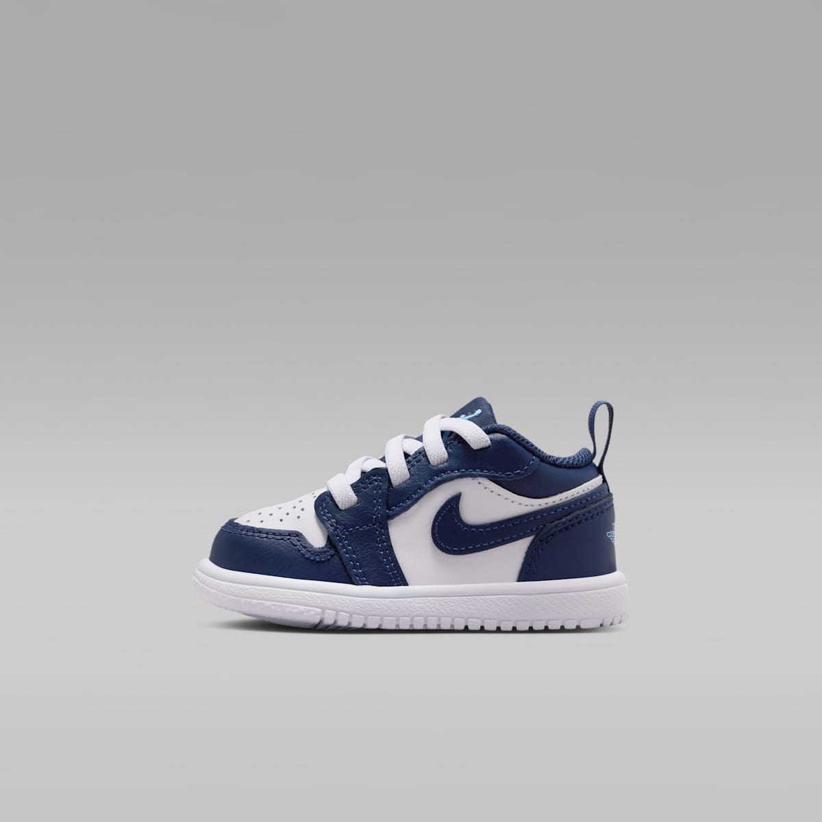 Jordan 1 Low Alt Baby/Toddler Shoes - Midnight Navy/White/University Blue - Image 1