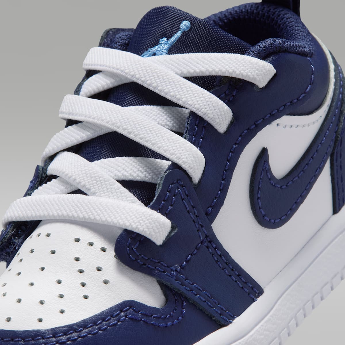 Jordan 1 Low Alt Baby/Toddler Shoes - Midnight Navy/White/University Blue - Image 7