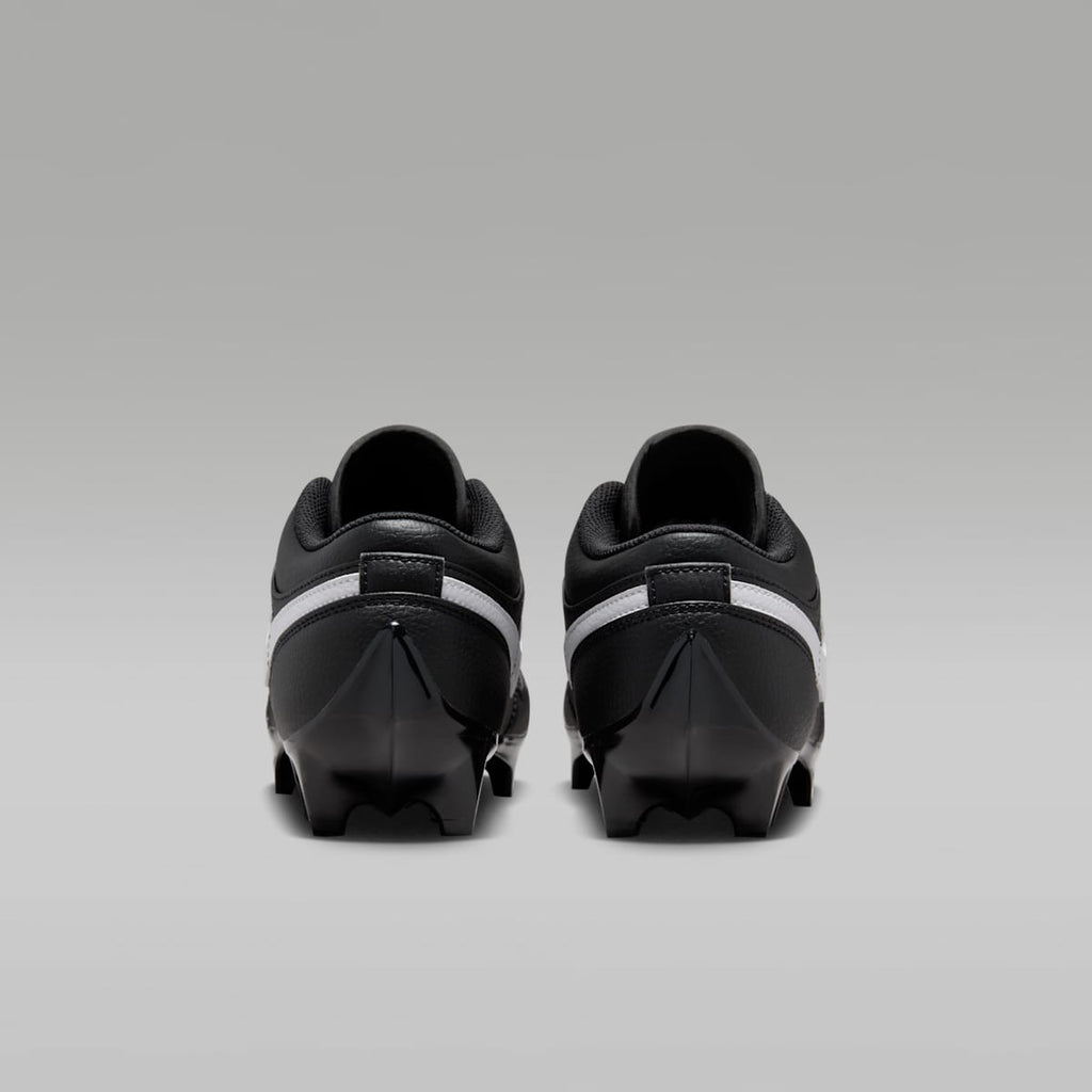 Jordan 1 Low TD Men's Football Cleat - Black/Black/White - Image 6