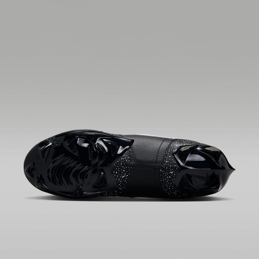 Jordan 1 Low TD Men's Football Cleat - Black/White - Image 2