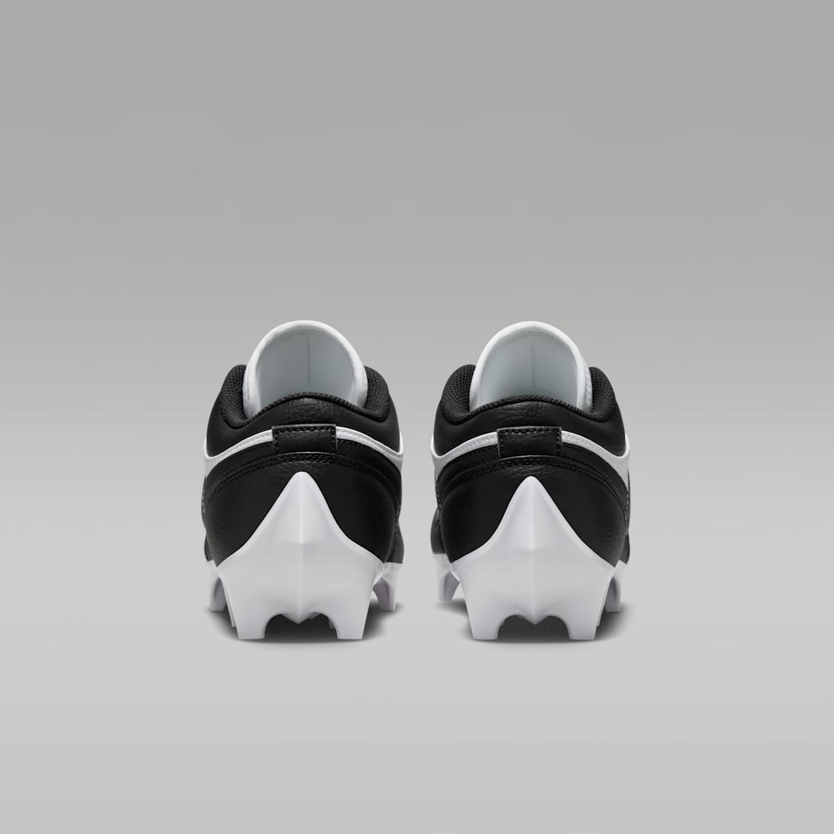 Jordan 1 Low TD Men's Football Cleat - White/Black/Black - Image 6