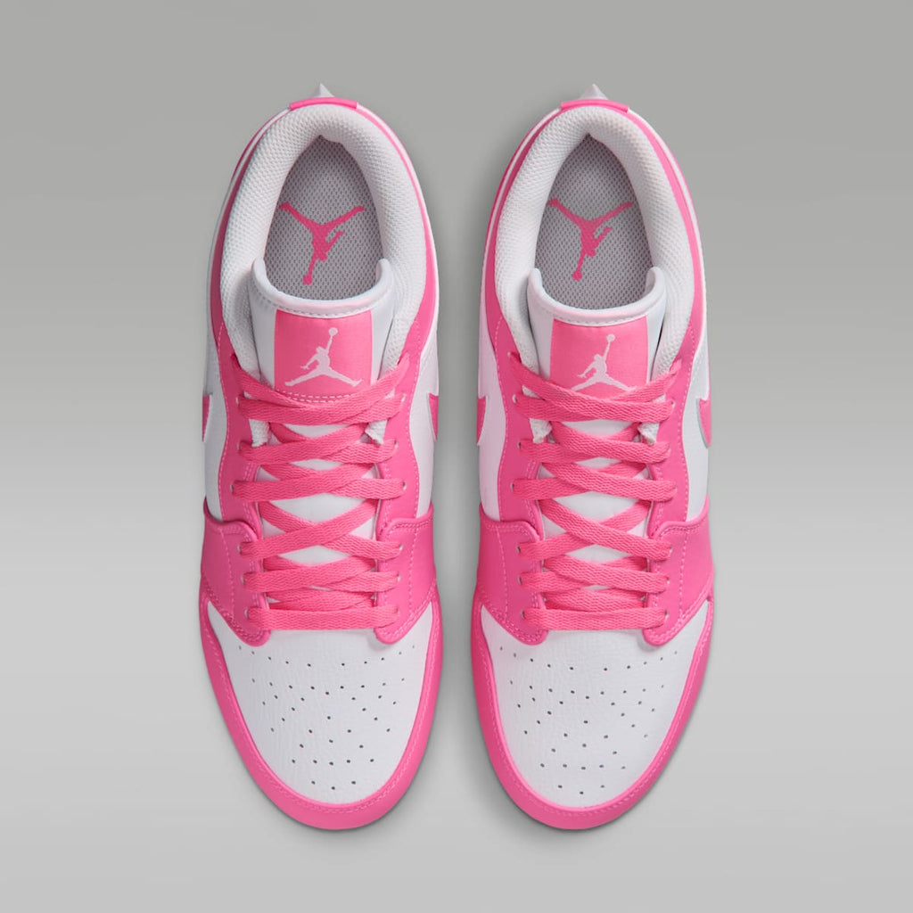 Jordan 1 Low TD Men's Football Cleat - Digital Pink/White - Image 4