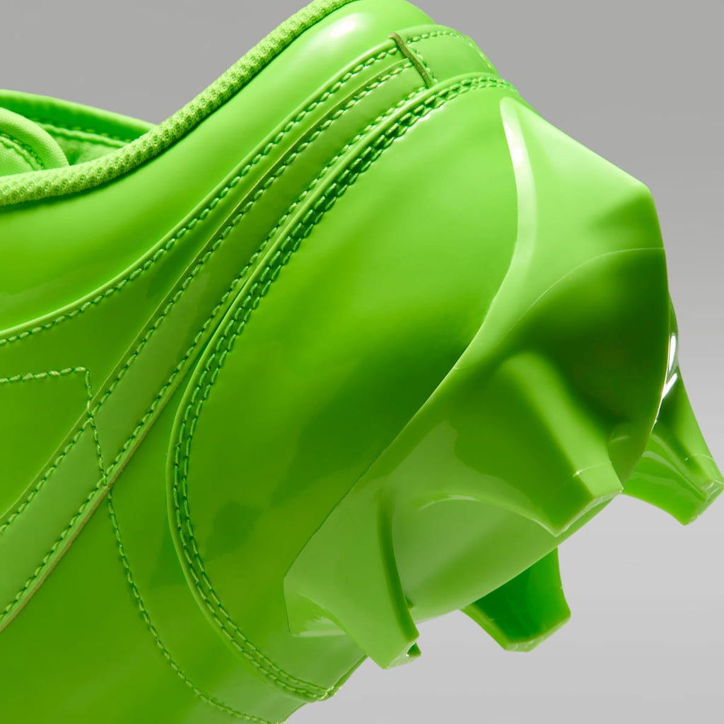 Jordan 1 Low TD Men's Football Cleat - Electric Green/White/Electric Green - Image 9