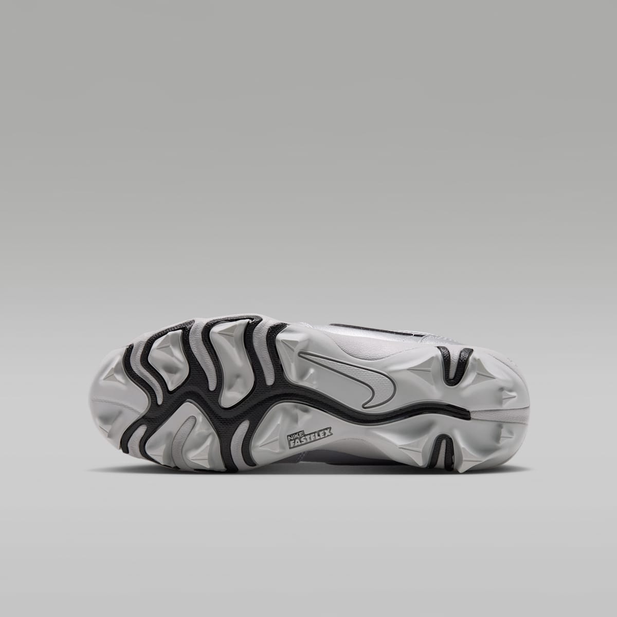 Jordan 1 Mid Little/Big Kids' Cleats - Metallic Silver/Black