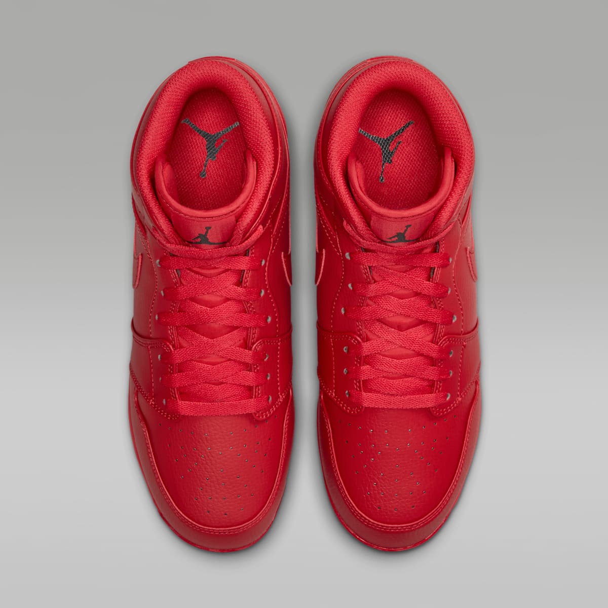 Jordan 1 Retro MCS Men's Baseball Cleats - University Red/Black - Image 4