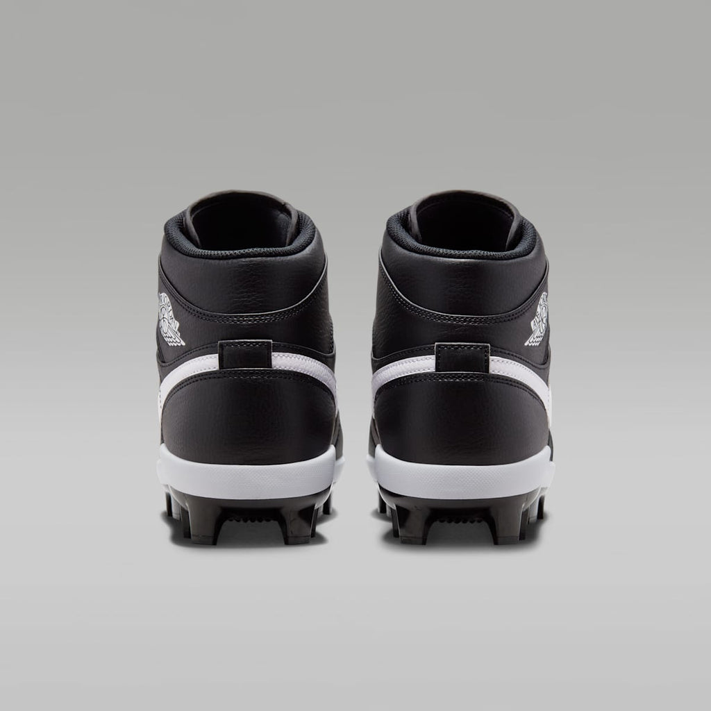 Jordan 1 Retro MCS Men's Baseball Cleats - Black/White - Image 6