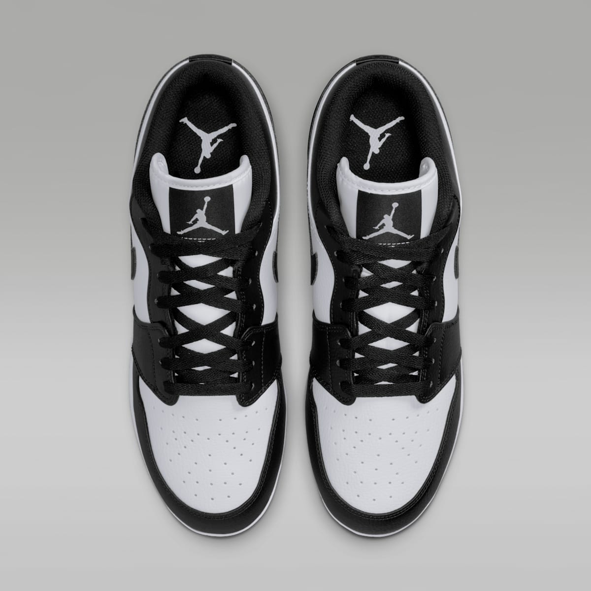 Jordan 1 Retro MCS Low Men's Baseball Cleats - White/Black/Black - Image 4
