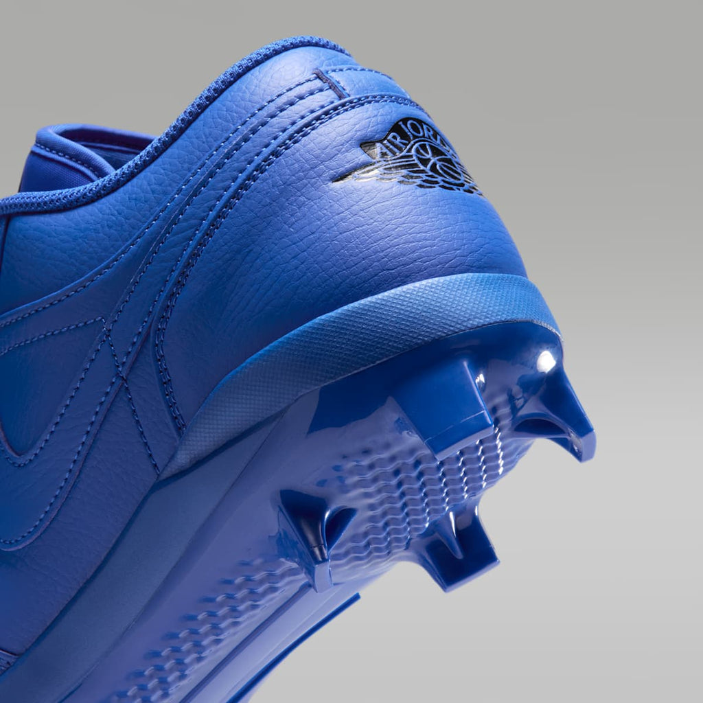 Jordan 1 Retro MCS Low Men's Baseball Cleats - Game Royal/Black - Image 9