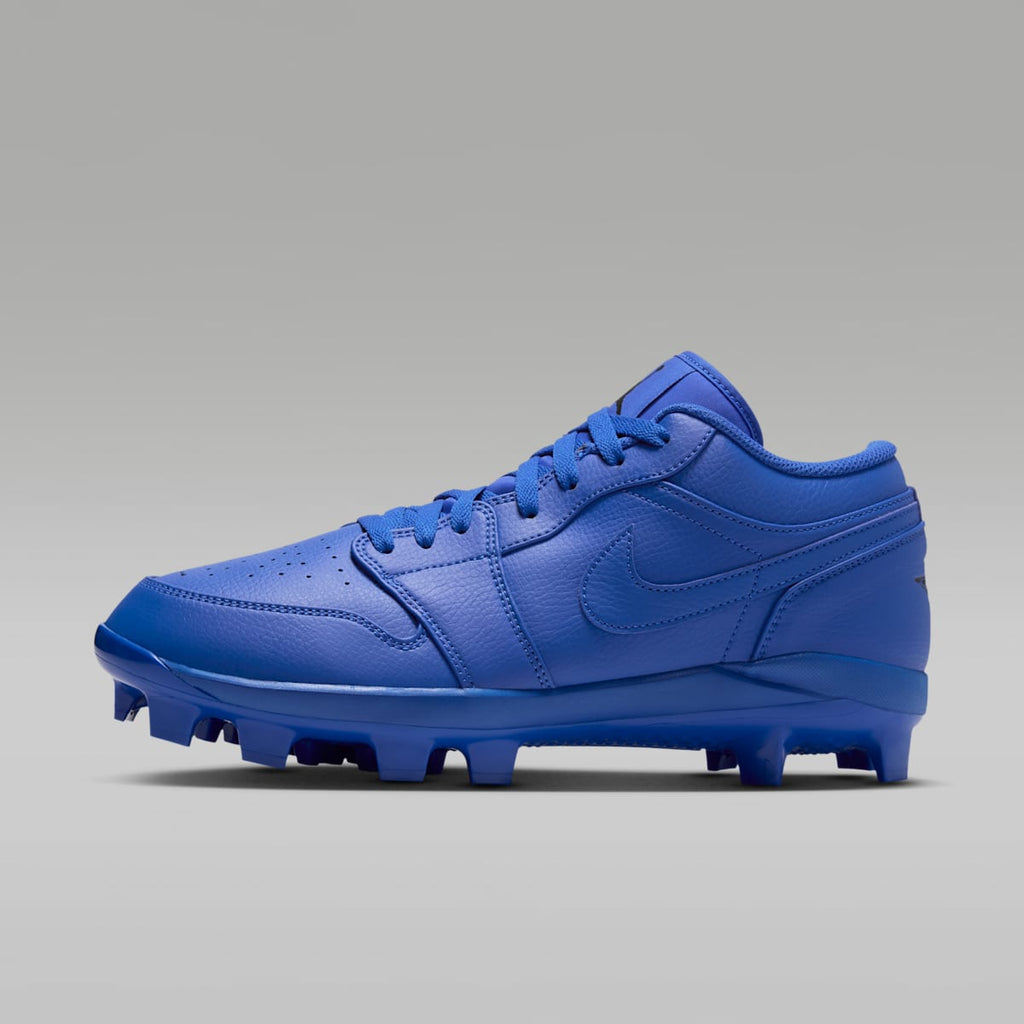 Jordan 1 Retro MCS Low Men's Baseball Cleats - Game Royal/Black - Image 1