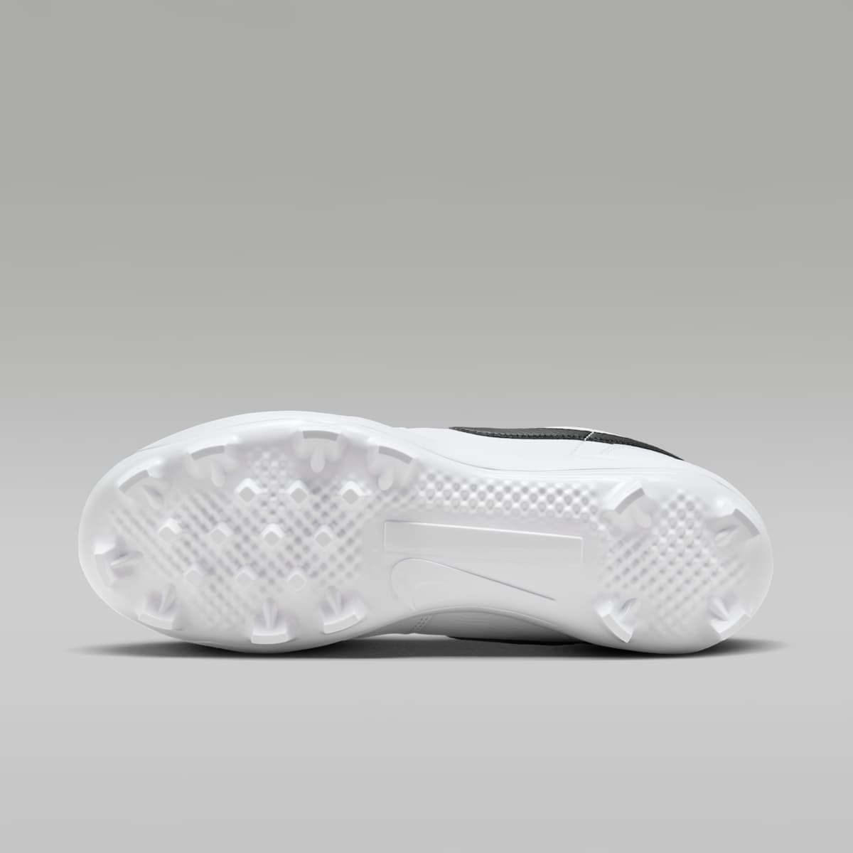 Jordan 1 Retro MCS Low Men's Baseball Cleats - White/Black - Image 2