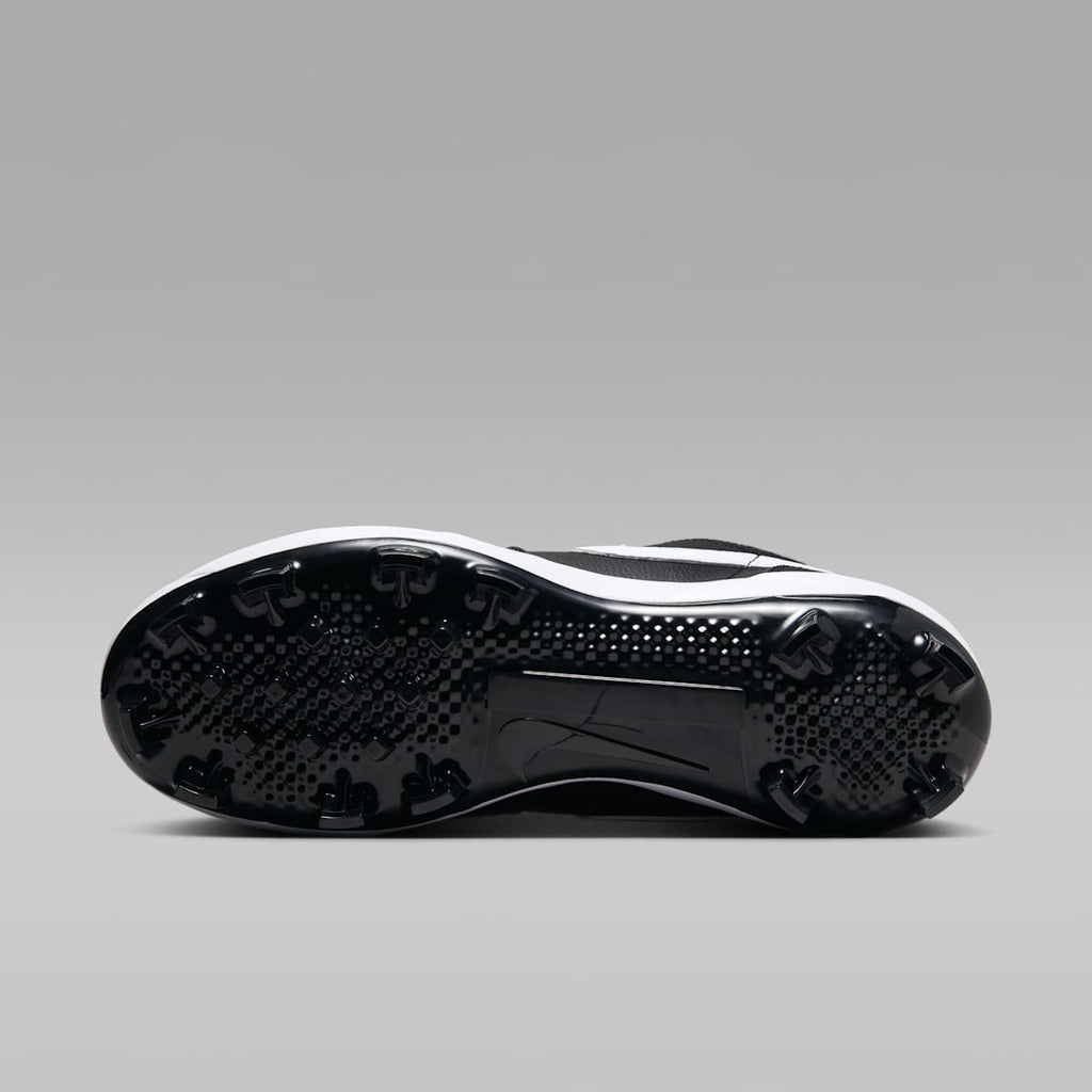 Jordan 1 Retro MCS Low Men's Baseball Cleats - Black/White - Image 2