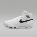 Jordan 1 Retro MCS Men's Baseball Cleats - White/Black - Image 1