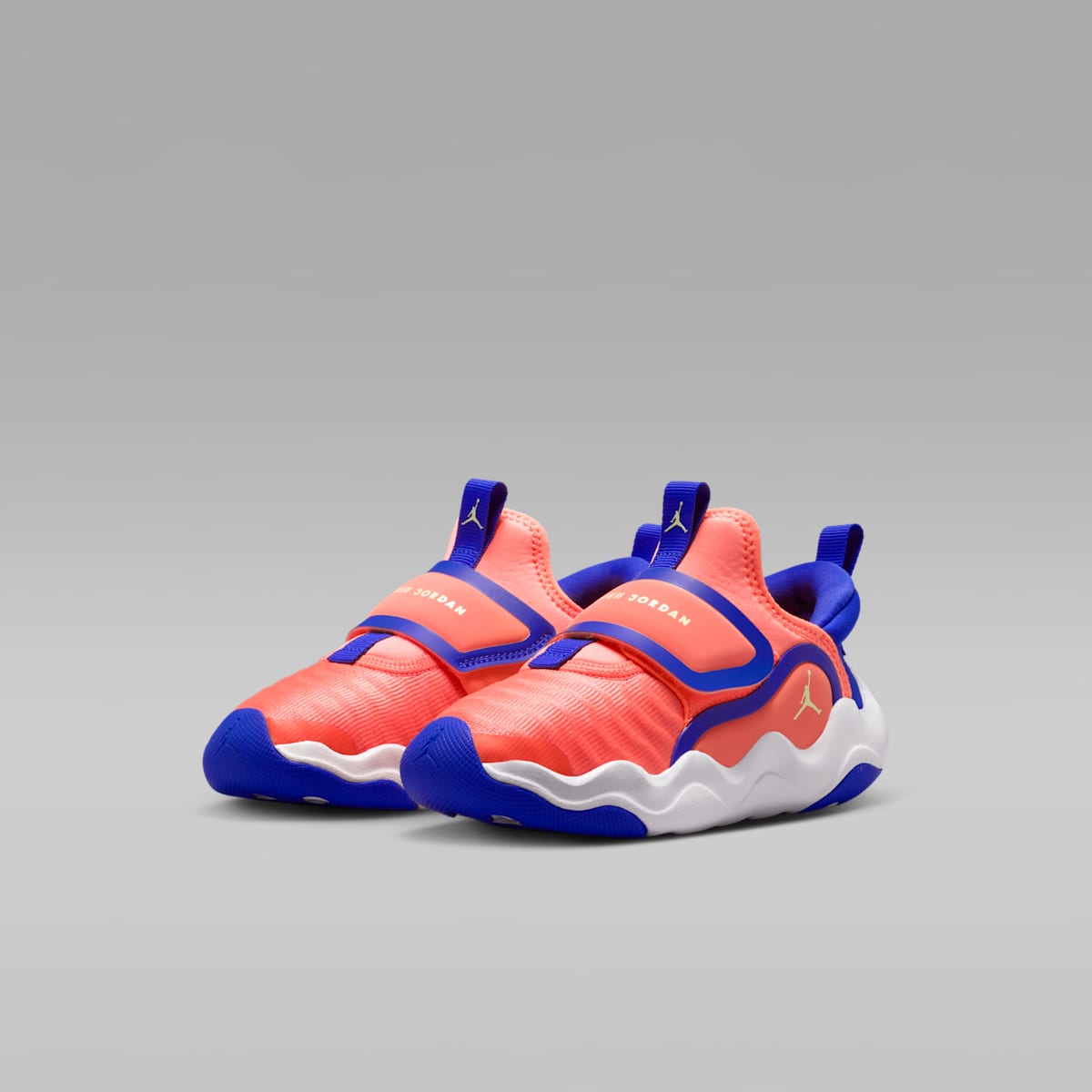 Jordan 23/7.2 EasyOn Little Kids' Shoes - Bright Mango/Game Royal/White/Barely Volt