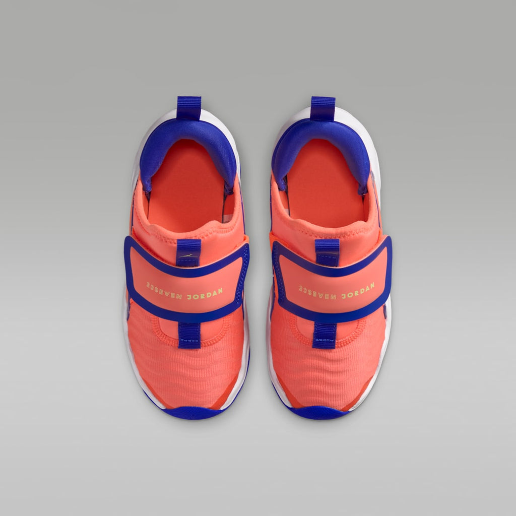 Jordan 23/7.2 EasyOn Little Kids' Shoes - Bright Mango/Game Royal/White/Barely Volt