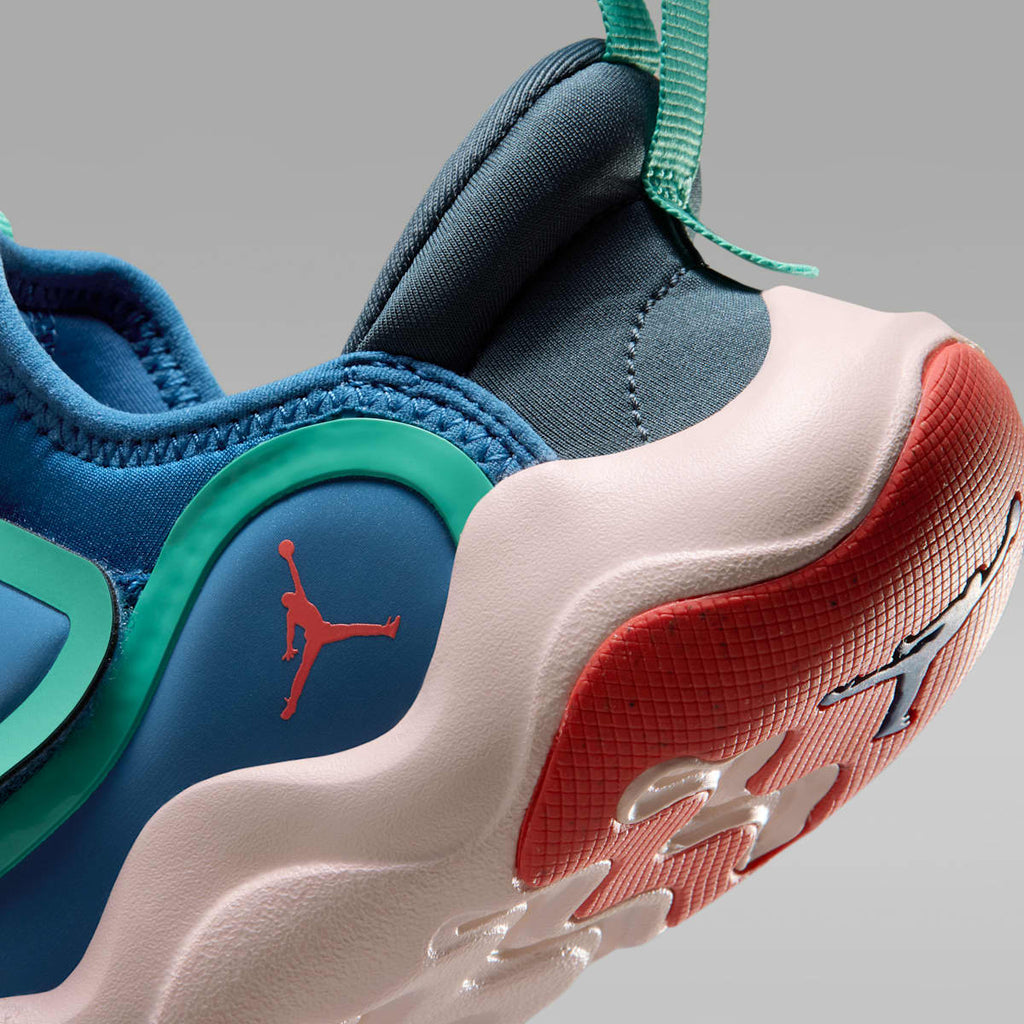 Jordan 23/7.2 EasyOn Little Kids' Shoes - True Blue/Blue Fox/Kinetic Green/Track Red