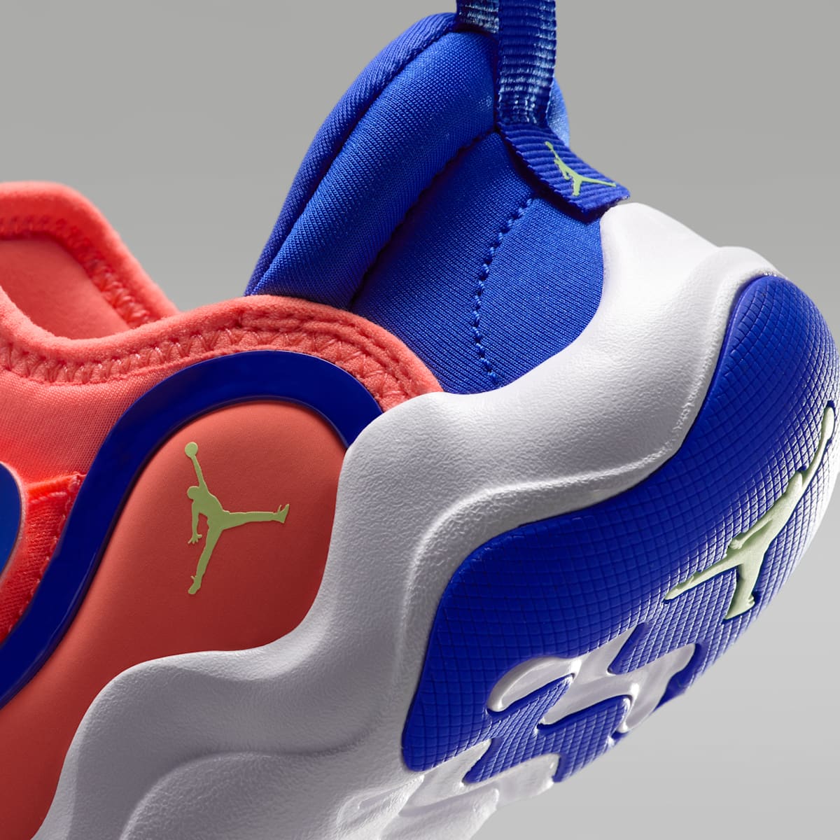 Jordan 23/7.2 EasyOn Little Kids' Shoes - Bright Mango/Game Royal/White/Barely Volt