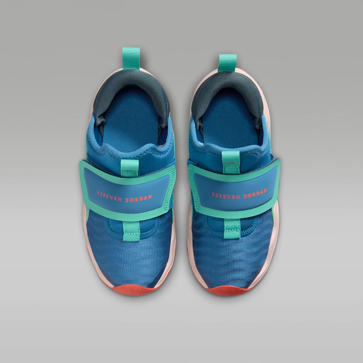 Jordan 23/7.2 EasyOn Little Kids' Shoes - True Blue/Blue Fox/Kinetic Green/Track Red