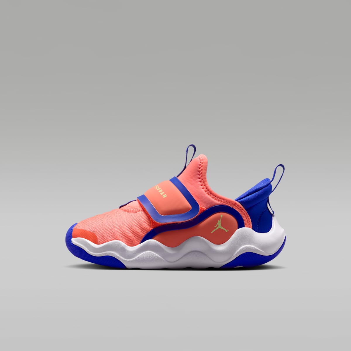 Jordan 23/7.2 EasyOn Little Kids' Shoes - Bright Mango/Game Royal/White/Barely Volt
