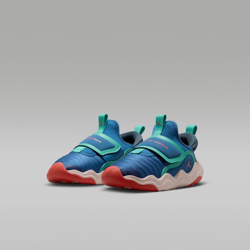 Jordan 23/7.2 EasyOn Little Kids' Shoes - True Blue/Blue Fox/Kinetic Green/Track Red
