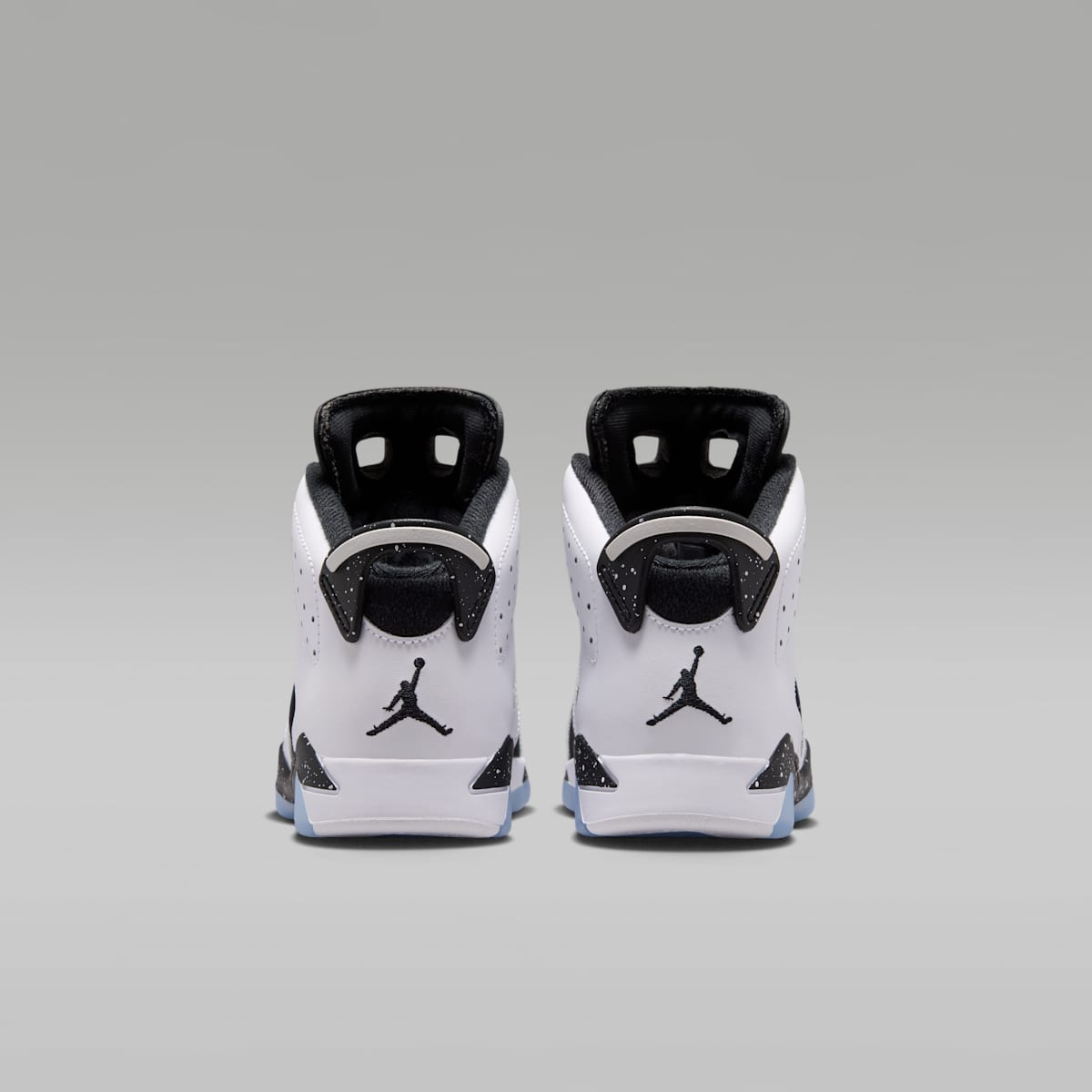 Jordan 6 Retro "Black and White" Little Kids' Shoes - White/Black - Image 6