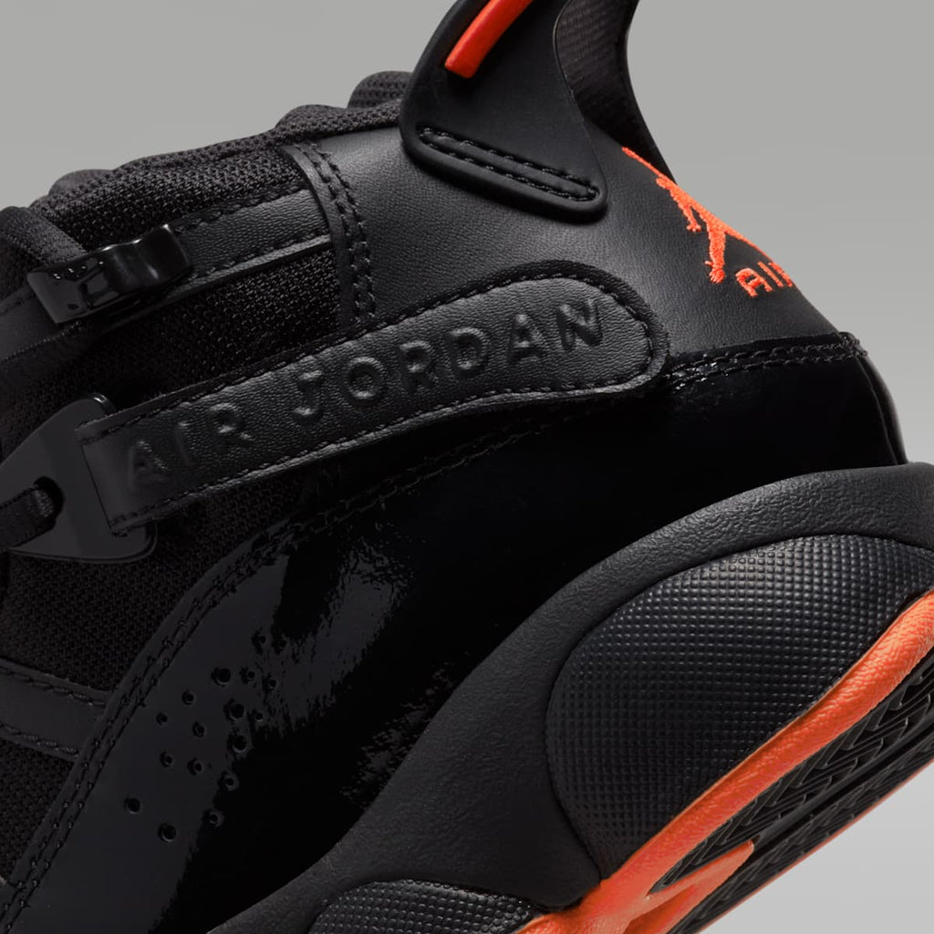 Jordan 6 Rings Big Kids' Shoes - Black/Black/Infrared 23 - Image 8
