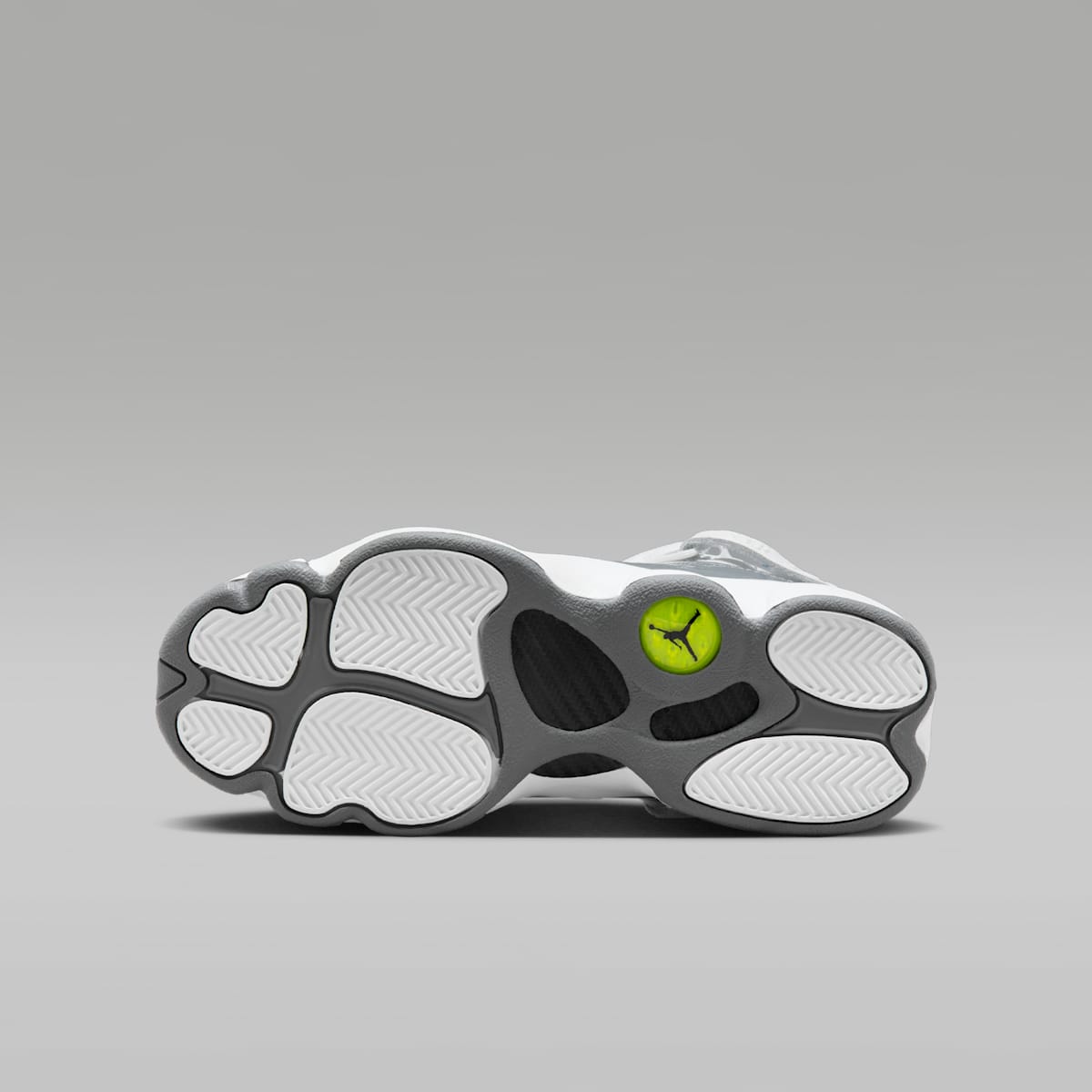 Jordan 6 Rings Big Kids' Shoes - White/White/Cool Grey - Image 2
