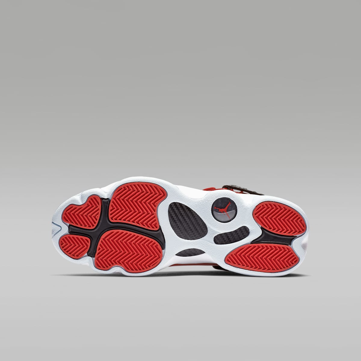 Jordan 6 Rings Big Kids' Shoes - Gym Red/White/Black - Image 2