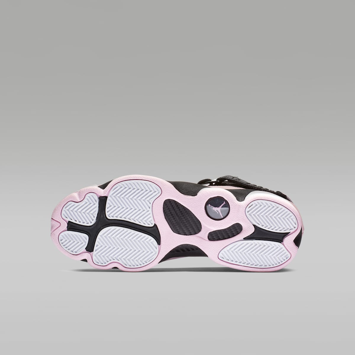 Jordan 6 Rings Big Kids' Shoes - Black/Anthracite/White/Pink Foam
