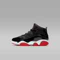Jordan 6 Rings Little Kids' Shoes - Black/White/Varsity Red - Image 1
