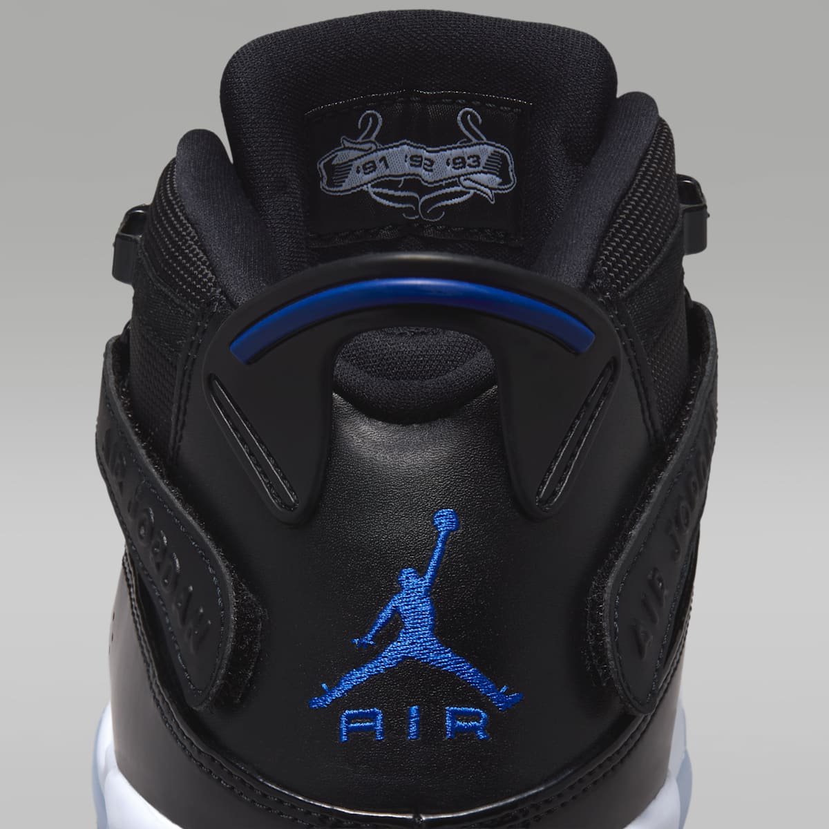 Jordan 6 Rings Men's Shoes - Black/White/Hyper Royal - Image 9