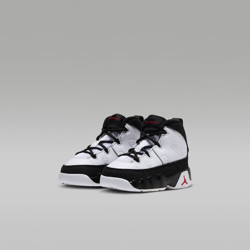 Jordan 9 Retro  Baby/Toddler Shoes - White/Black/True Red