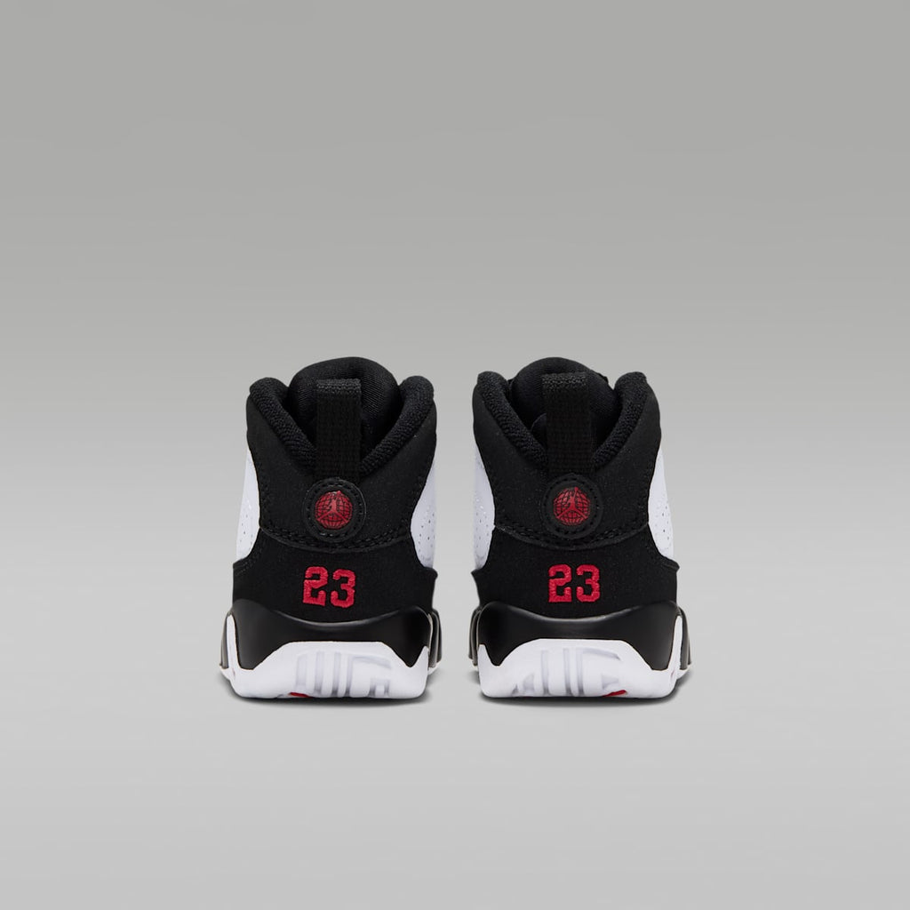 Jordan 9 Retro  Baby/Toddler Shoes - White/Black/True Red