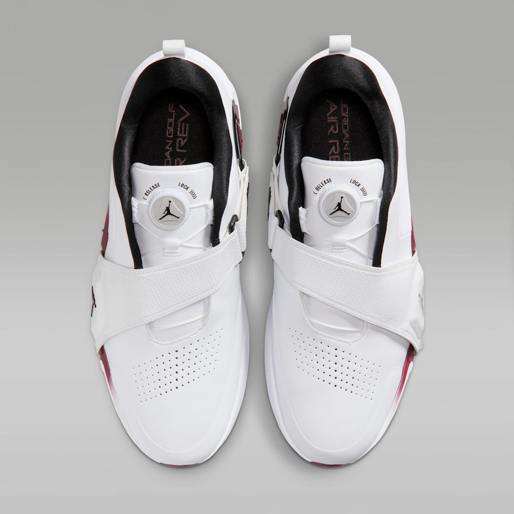 Jordan Air Rev Golf Shoes - White/Team Red/Black - Image 4