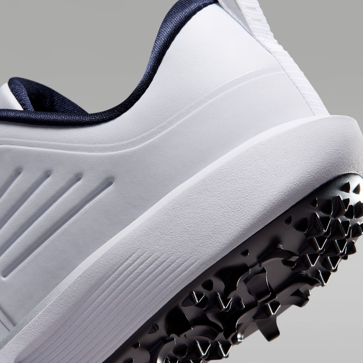 Jordan Air Rev Golf Shoes - White/Midnight Navy/Light Smoke Grey/White - Image 9