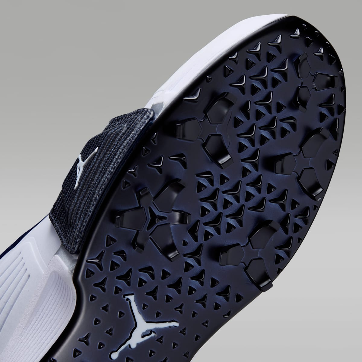 Jordan Air Rev Golf Shoes - White/Midnight Navy/Light Smoke Grey/White - Image 7