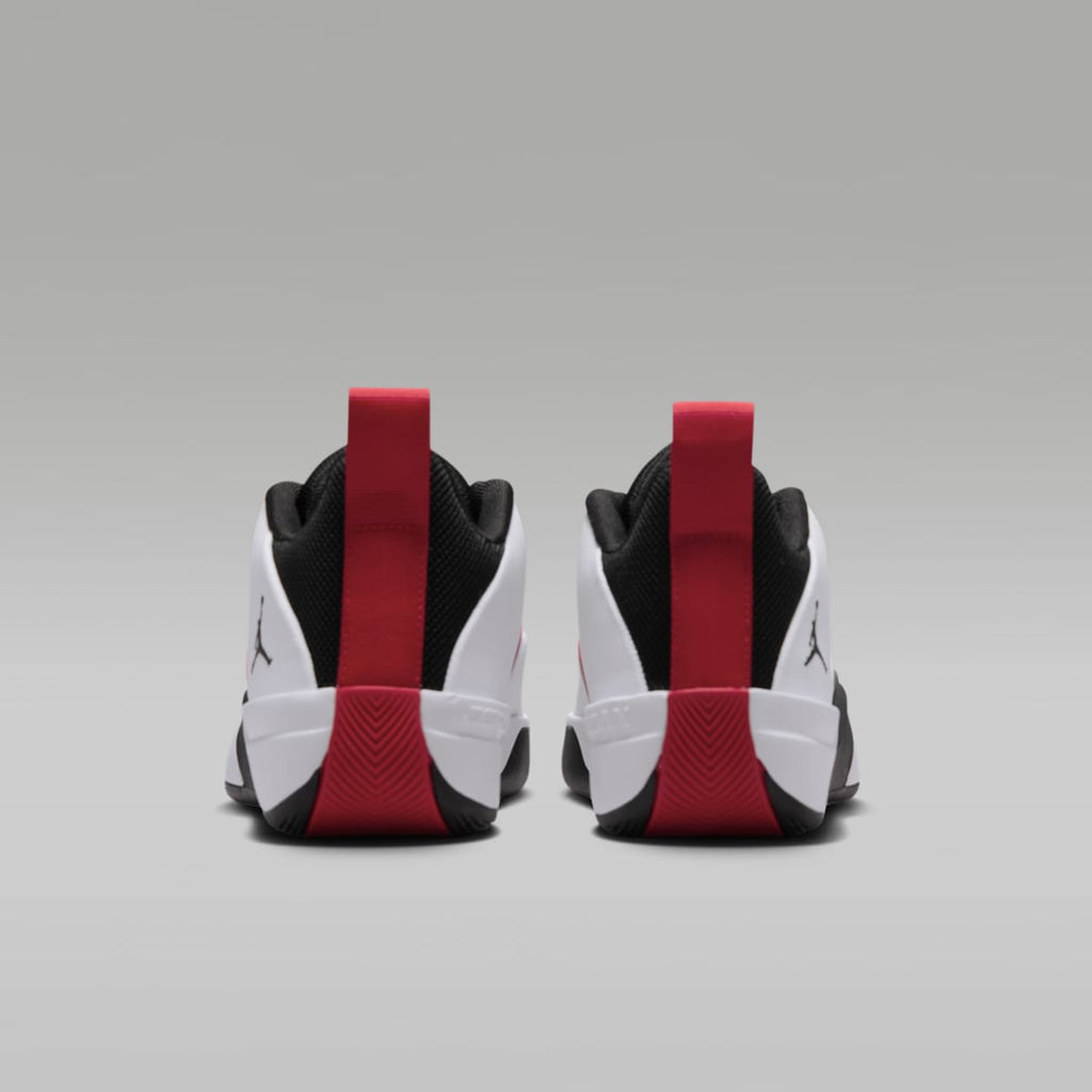 Jordan All Game Big Kids' Basketball Shoes - White/University Red/Black