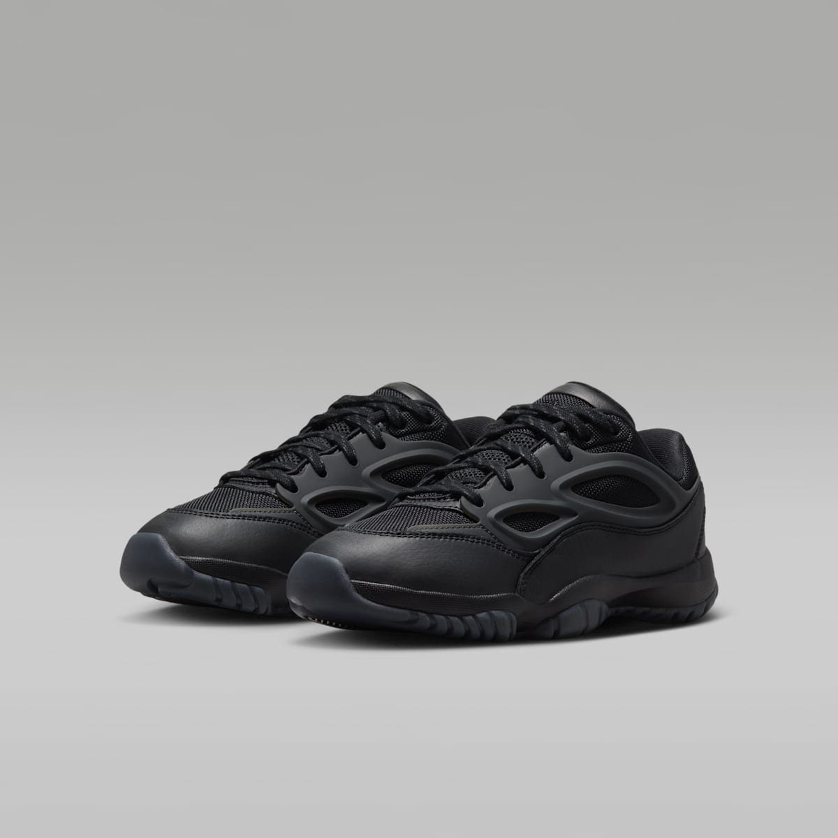 Jordan DMSN 95 Big Kids' Shoes - Black/Dark Smoke Grey - Image 5