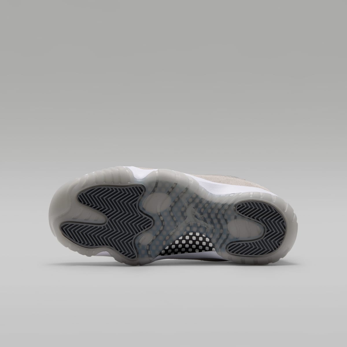 Jordan DMSN 95 Big Kids' Shoes - Cool Grey/Light Smoke Grey/White/Summit White - Image 2