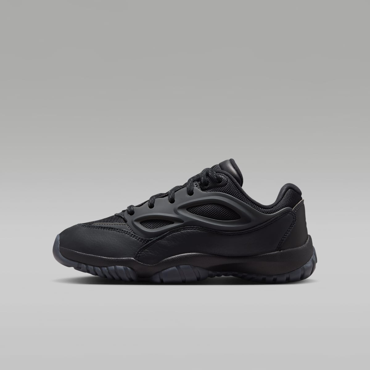 Jordan DMSN 95 Big Kids' Shoes - Black/Dark Smoke Grey - Image 1